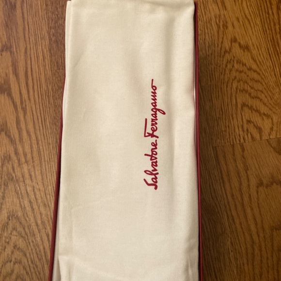 Salvatore ferragamo vara black dot mesh pump - Picture 4 of 4